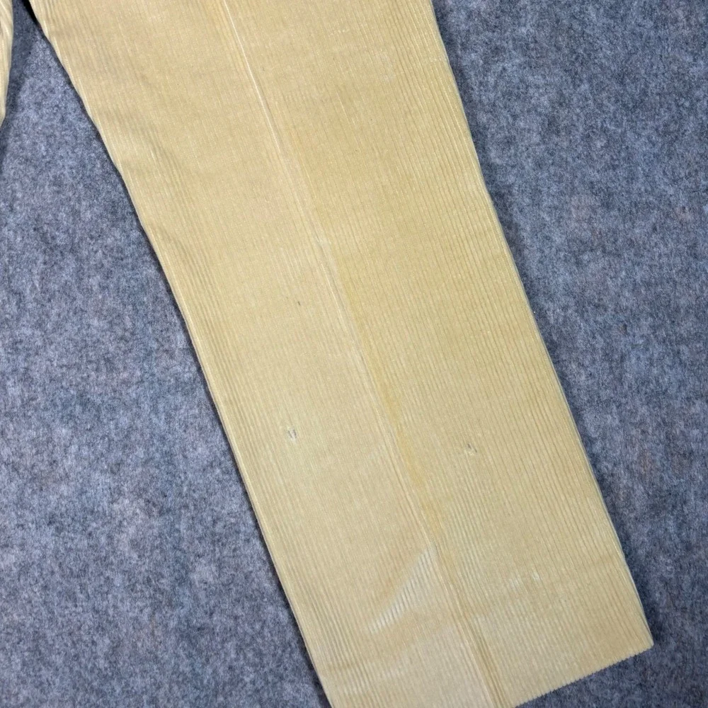 Corbin Corduroy Pants Mens 34x30 Beige Tan‎ Vintage Wide Wale Skater Preppy Golf